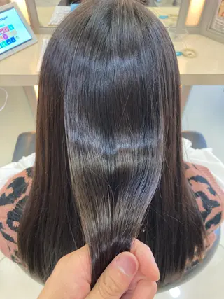 ロング 永井 大希のヘアスタイル