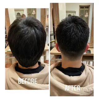 メンズ 井上 日菜乃のヘアスタイル
