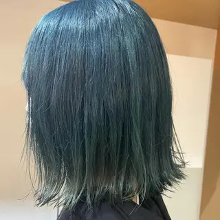ミディアム カラー 仲間 菜々世のヘアスタイル