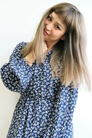 セミロング 徳永 博志のヘアスタイル