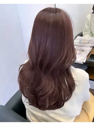 ロング ☁️透明感カラー× レイヤー ☁️ノアのヘアスタイル