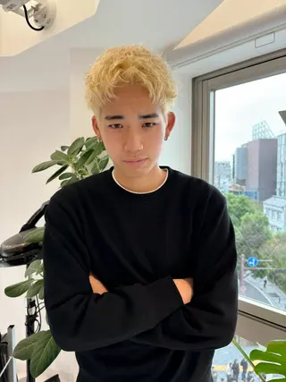 カラー メンズ 松村明門/メンズ カット/メンズパーマのヘアスタイル