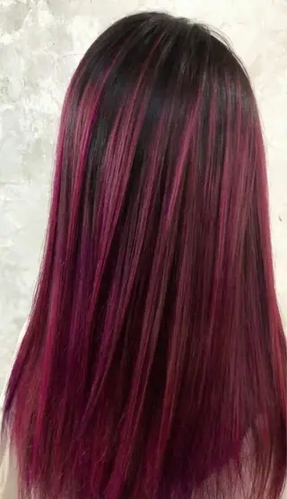 ロング 溝口 和也のヘアスタイル