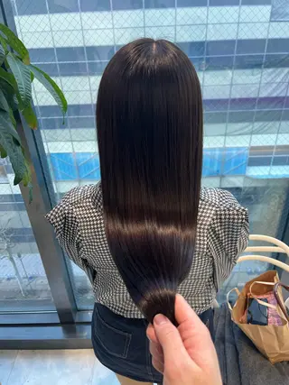 セミロング カラー トレンドレイヤー No.1/KOHEIのヘアスタイル
