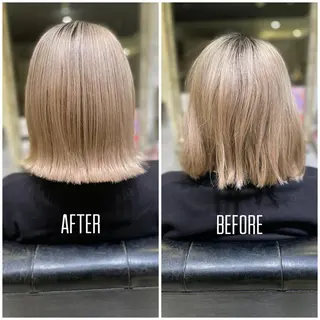 ミディアム 國村 優のヘアスタイル