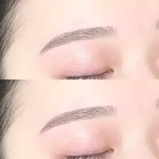 アイブロウ 束感まつげ/透明感眉 🎀 haru 🤍のマツエク・マツパデザイン