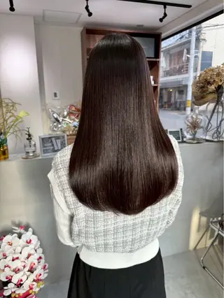 ロング (h)wim rinのヘアスタイル