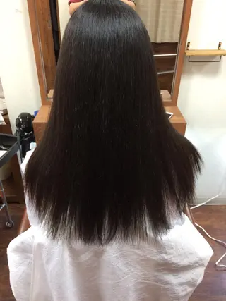 ロング パーマ 村田 淳のヘアスタイル