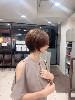ショート 《大人気髪質改善》 プログレス国分寺店のヘアスタイル