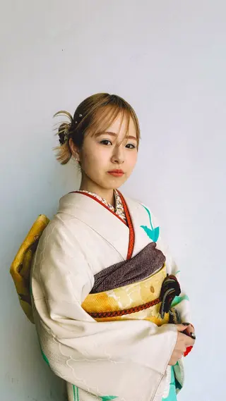 ヘアメイク🌷 着付👘ハルのヘアスタイル