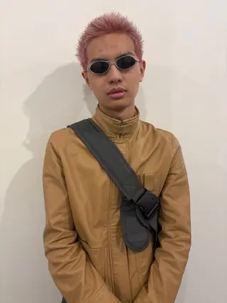 ショート カラー メンズ MEY HAIR / CURLYS所属・りく　海外ヘアー オシャレのヘアスタイル