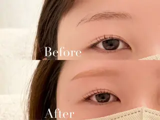 アイブロウ eyelist 紬麦🤍のマツエク・マツパデザイン