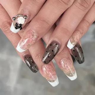 ネイル tanaka 🩰cuore布施のネイルデザイン