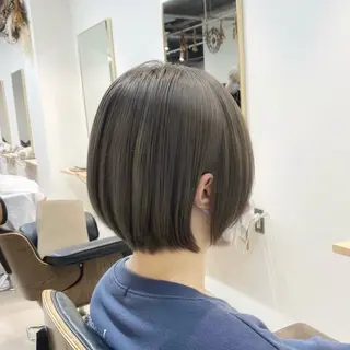 ショート レイヤー/艶々カラー /縮毛矯正/うみ🌟のヘアスタイル