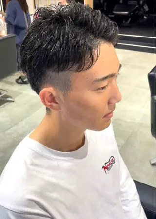 メンズ 長町/酸性ストレート /曲がる縮毛矯正のヘアスタイル