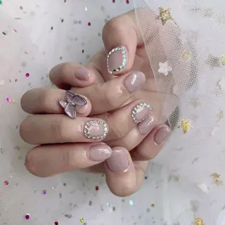 ネイル 🦋ネイルサロン ブラン🌈ゆりのネイルデザイン