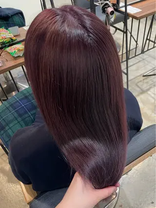 ロング 暖色カラー🌺／ 髪質改善🌿／ゆうかのヘアスタイル