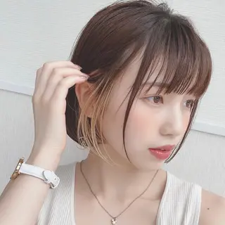 ショート カラー REM【阿佐ヶ谷】 MEGUのヘアスタイル