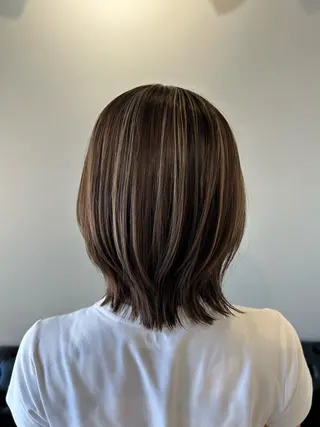 ミディアム miyu/ヘアセット ブリーチモデル募集中のヘアスタイル