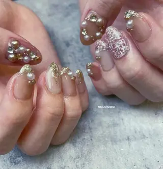 ネイル 3dパーツ/流行り 👧shushu❤️のネイルデザイン
