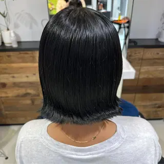 ショート カラー 縮毛矯正／ダブル カラー／はづき☘️のヘアスタイル