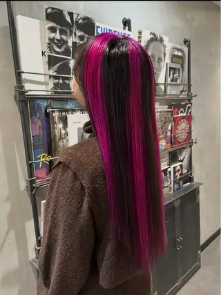 ロング カラー タナカ カナ🫧のヘアスタイル