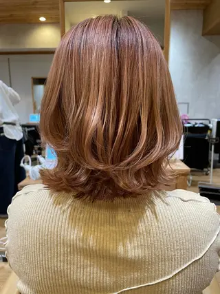 ミディアム 川上 海のヘアスタイル