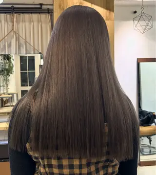 ロング カラー じゅわっと暖色カラー 🍊Moemiのヘアスタイル