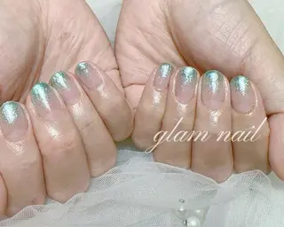 ネイル エツメ💅 長さだし🎀デザインのネイルデザイン