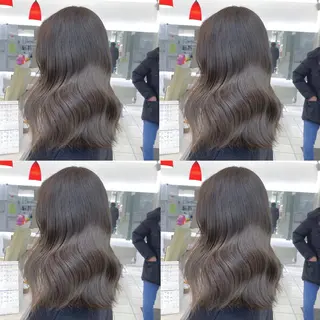 ロング 成瀬スパイラル パーマ清水大隼のヘアスタイル