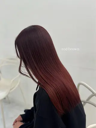 ロング カラー 透明感うる艶カラー 🤍MANAMIのヘアスタイル