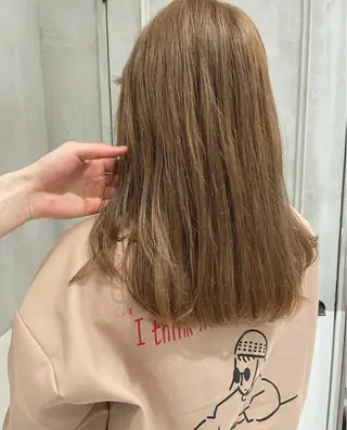 セミロング 【赤坂】髪質改善✨ 矢口嵩人のヘアスタイル
