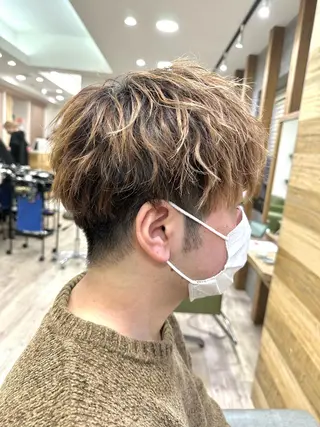 ショート メンズ 黒須 蓮太のヘアスタイル