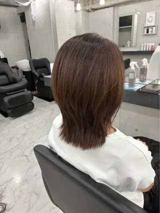 ミディアム カラー Endearing 🌟銀座のヘアスタイル