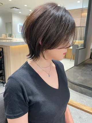 ショート カラー Aster 店長 れおん✂️のヘアスタイル