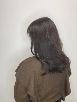 ミディアム カラー パーマ ヘアアレンジ 初めでも安心🌟 newi町田✂のヘアスタイル