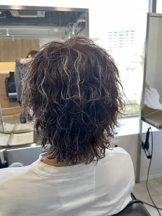 パーマ メンズ メンズパーマ/新潟/ 万代／田崎亮🌟のヘアスタイル