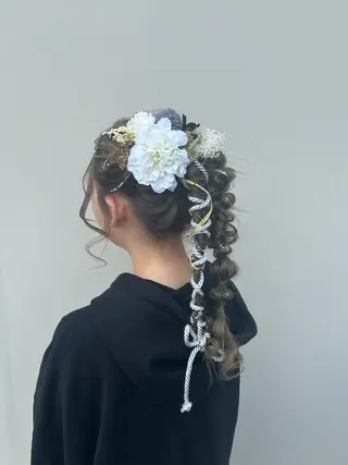 ヘアアレンジ 溝端 美紀のヘアスタイル