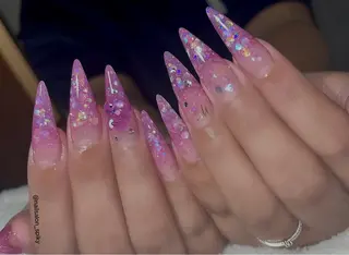 ネイル Spiky とうげ ふうかのネイルデザイン