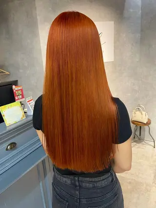 ロング カラー 福西 洋斗のヘアスタイル
