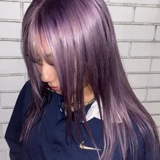 セミロング カラー HIBIKI / 透明感カラーのヘアスタイル