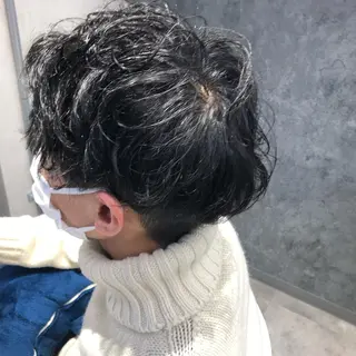 パーマ メンズ Noyヨシモト ヒロトのヘアスタイル