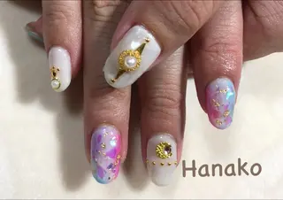ネイル お絵描きネイル Hanakoのネイルデザイン