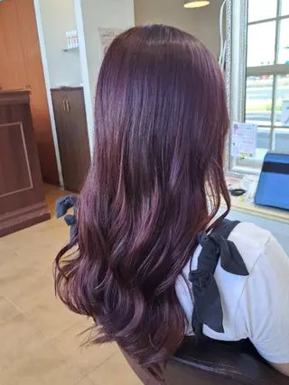 ロング カラー 本多 いぶきのヘアスタイル