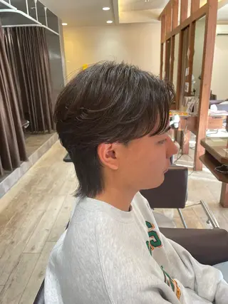 メンズ 仙台/メンズ/ フェザー/リョウのヘアスタイル