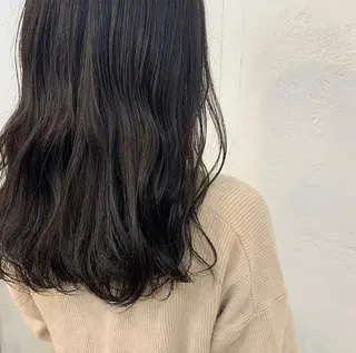 ロング カラー mizuho🐈⬛ 艶髪¦ダークトーンのヘアスタイル