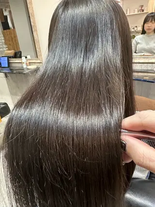 セミロング カラー 福西晃希 【艶髪・髪質改善】のヘアスタイル