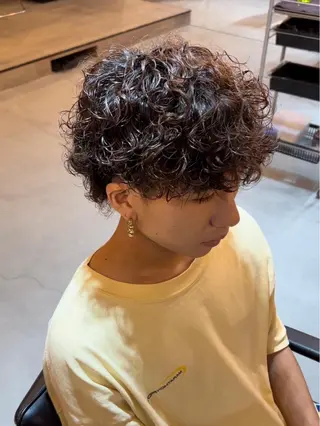 ロング 【パーマ特化美容師】 🔥Yoshiyaのヘアスタイル
