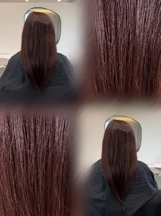 ロング カラー こぐれ みさきのヘアスタイル