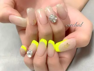 ネイル orchid ♡オーキッドのネイルデザイン